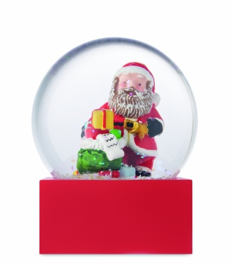 Logo trade promotional product photo of: Snow ball glass ornament