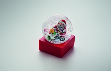 Logo trade promotional merchandise photo of: Snow ball glass ornament