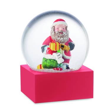 Logo trade promotional products image of: Snow ball glass ornament