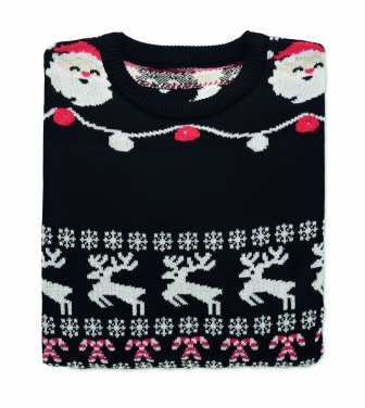 Logo trade promotional merchandise photo of: Christmas LED sweater L/XL