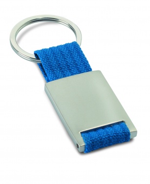 Logo trade promotional products picture of: Metal rectangular key ring Espoo