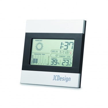 Logotrade advertising products photo of: Weather station and clock