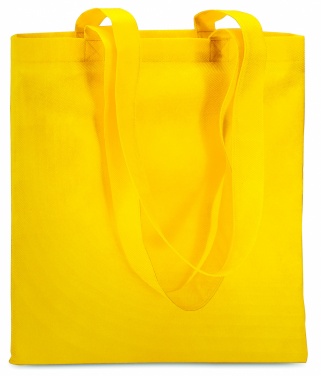 Logo trade promotional gifts image of: 80gr/m² nonwoven shopping bag