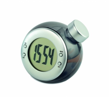 Logo trade promotional gifts image of: Water powered LCD desk clock