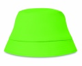 Cotton sun hat 160 gr/m², Lime