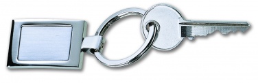 Logo trade promotional gifts picture of: Metal key ring Turku