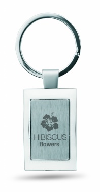 Logo trade business gift photo of: Metal key ring Turku