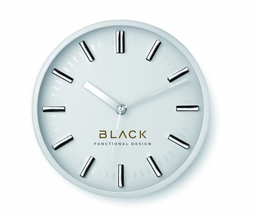 Logo trade promotional gifts picture of: Round shape wall clock