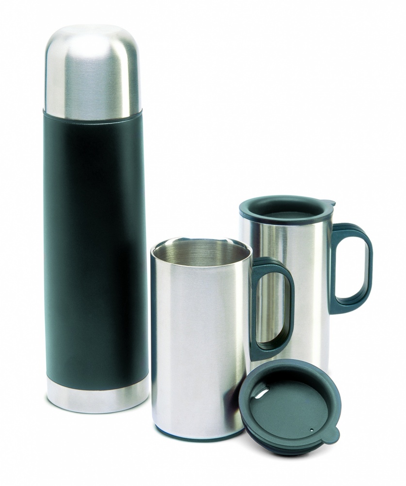 Logotrade promotional gift picture of: Insulation flask with 2 mugs