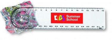 Logo trade promotional items image of: Ruler with magnifier