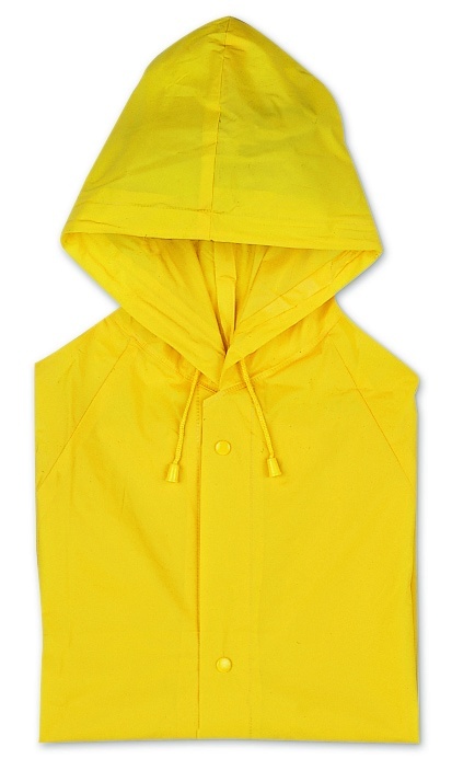 Logo trade promotional items picture of: PVC raincoat with hood