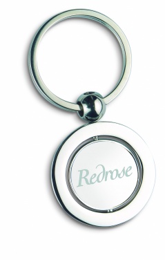 Logotrade promotional merchandise photo of: Globe metal key ring