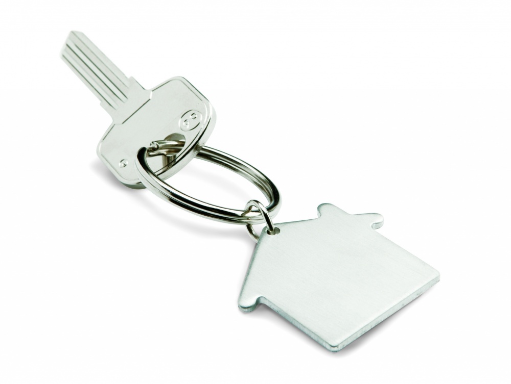 Logo trade promotional products image of: Metal key holder house Lahti