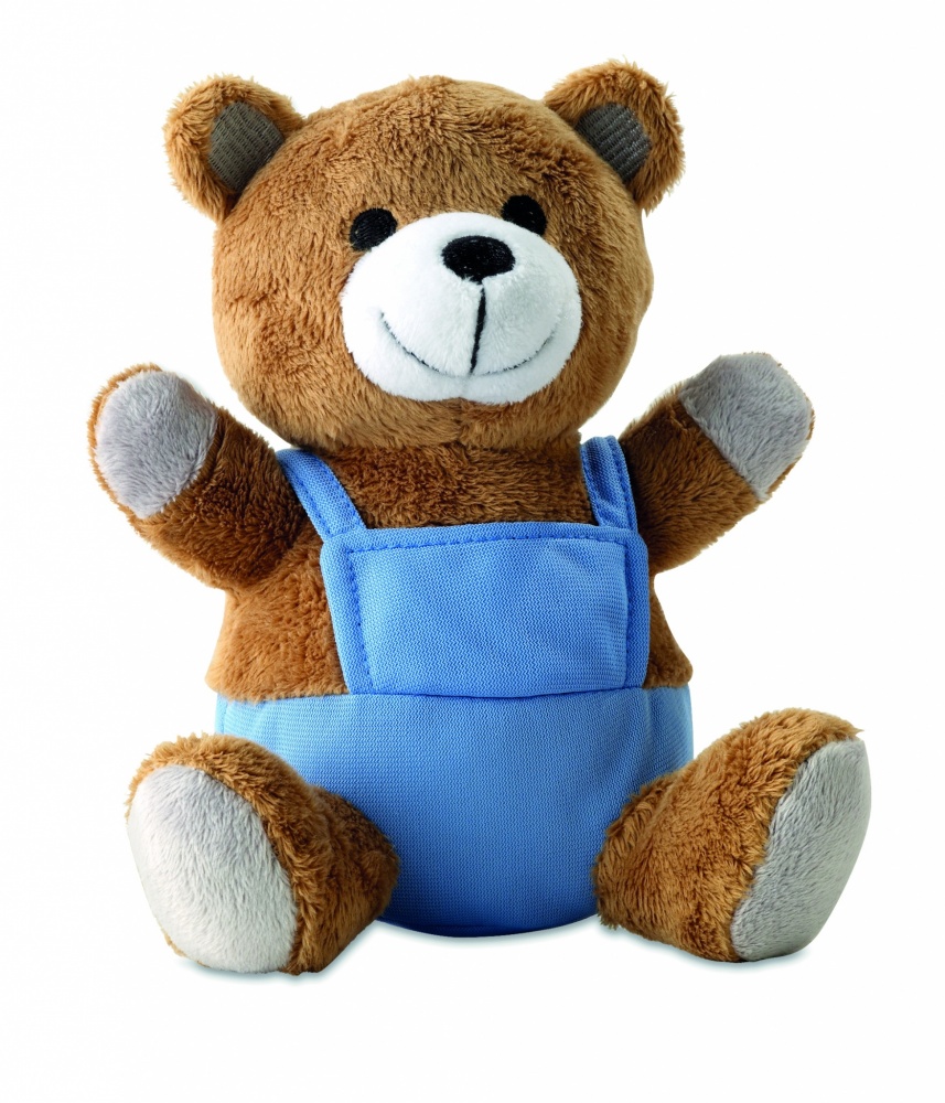 Logo trade promotional items picture of: Bear plush w/ advertising pants