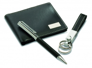 Logotrade corporate gift picture of: Ball pen key ring and wallet Lappeenranta