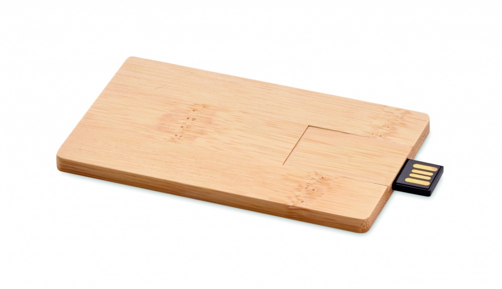 Logotrade promotional merchandise picture of: 16GB bamboo casing USB