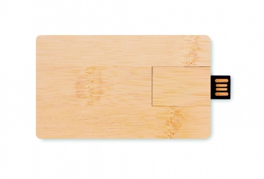 Logo trade promotional product photo of: 16GB bamboo casing USB