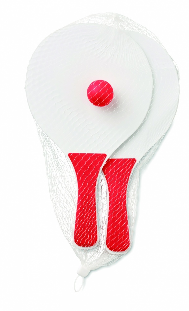 Logo trade promotional gifts image of: Small Beach tennis set