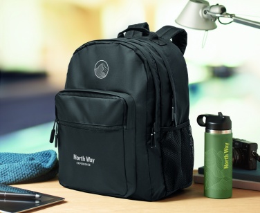 Logotrade promotional item picture of: 300D RPET laptop backpack