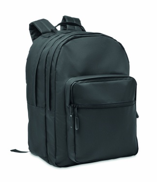 Logotrade promotional gift image of: 300D RPET laptop backpack