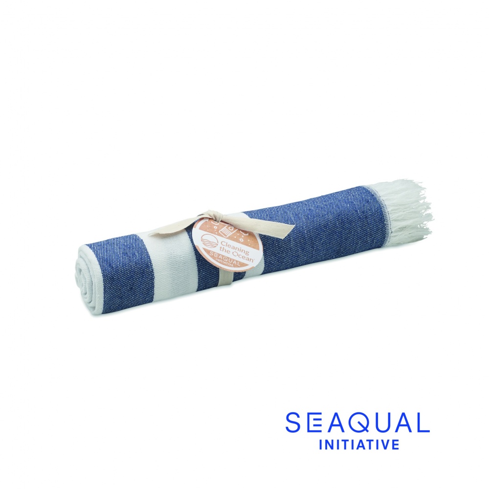 Logotrade business gift image of: SEAQUAL® hammam towel 70x140cm