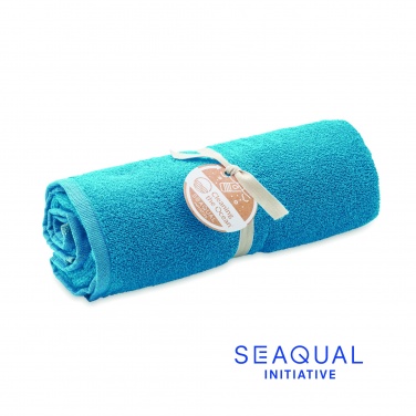 Logo trade promotional product photo of: SEAQUAL® towel 100x170cm