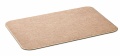 Flax door mat, Beige