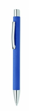 Logotrade promotional products photo of: Recycled paper push ball pen