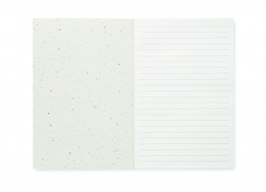 Logo trade promotional products picture of: A5 seed paper cover notebook