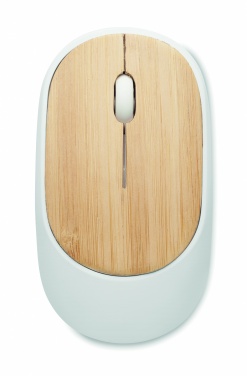 Logotrade promotional giveaways photo of: Wireless mouse in bamboo