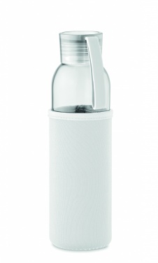 Logo trade promotional merchandise photo of: Recycled glass bottle 500 ml