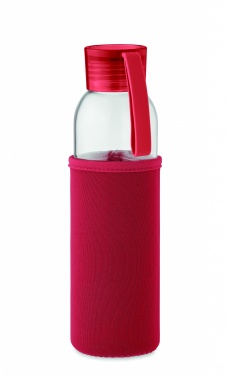 Logo trade promotional product photo of: Recycled glass bottle 500 ml