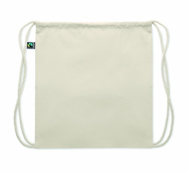 Logotrade corporate gift picture of: Drawstring bag Fairtrade