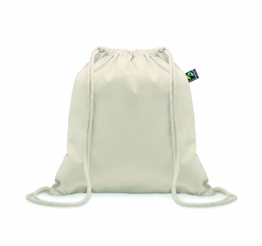 Logotrade promotional gift picture of: Drawstring bag Fairtrade