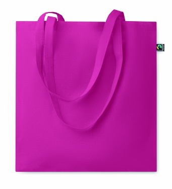 Logo trade business gift photo of: Fairtrade shopping bag140gr/m²