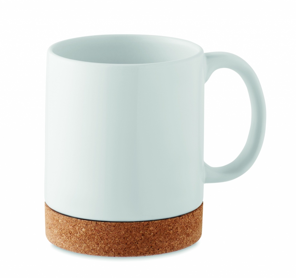 Logotrade corporate gifts photo of: Ceramic cork mug 280 ml