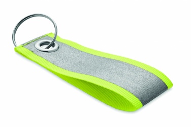 Logo trade advertising products image of: Reflective key ring Rovaniemi