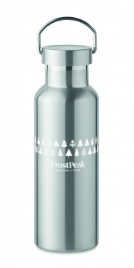 Logotrade promotional giveaway picture of: Double wall bottle 500 ml