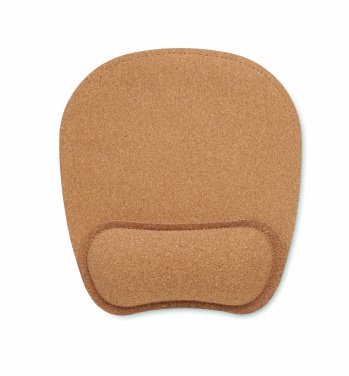 Logotrade promotional gift image of: Ergonomic cork mouse mat