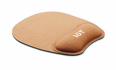 Logo trade promotional merchandise picture of: Ergonomic cork mouse mat