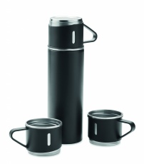 Double wall bottle and cup set