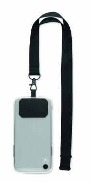 Logo trade promotional items image of: Phone holder lanyard