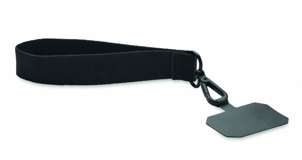 Logotrade promotional merchandise picture of: Polyester phone wrist strap