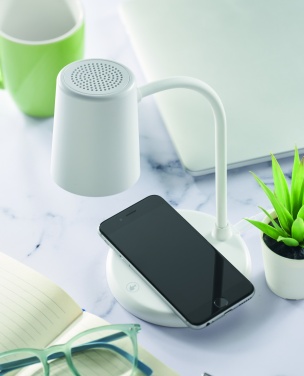 Logotrade promotional giveaway picture of: Wireless charger, lamp speaker