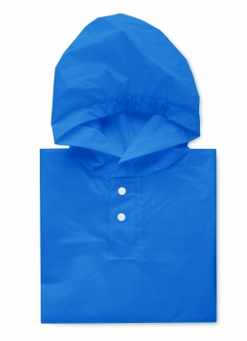 Logo trade promotional items image of: PEVA kid rain coat with hood