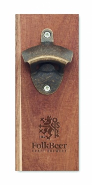 Logotrade advertising product image of: Wall mounted bottle opener