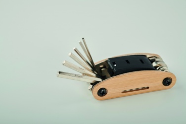 Logo trade promotional products image of: Multi tool pocket in bamboo