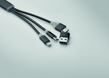 Logo trade corporate gift photo of: 4 in 1 charging cable type C