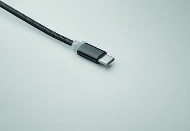 Logo trade corporate gifts image of: 4 in 1 charging cable type C