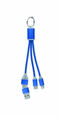 Logo trade promotional merchandise image of: 4 in 1 charging cable type C